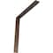 Ekena Millwork Hamilton Steel Bracket, Hammered Dark Bronze 2"W x 16"D x 16"H BKTM02X16X16HAHDB - alternate 1